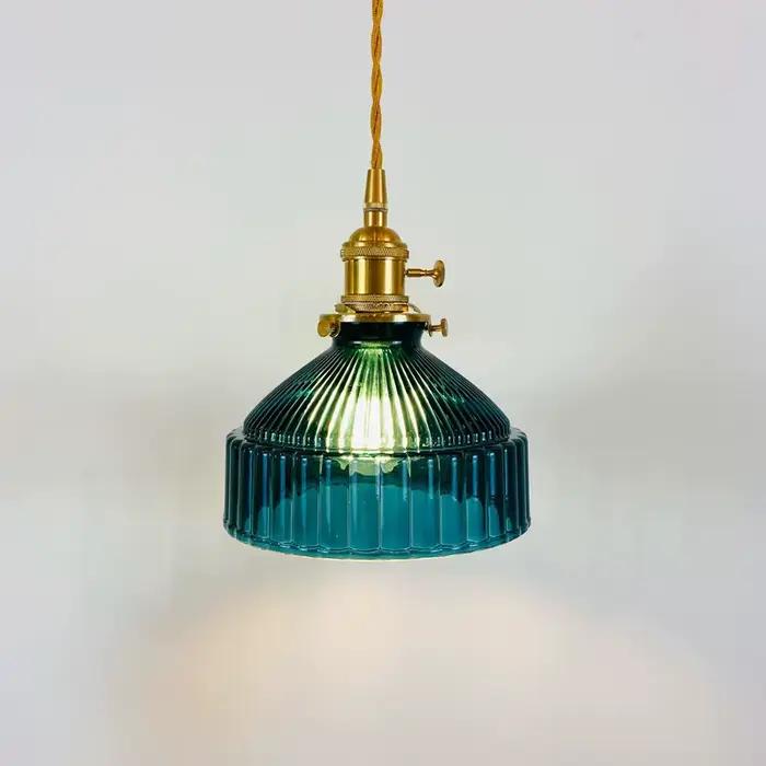 Plafonnier LED en Verre au Design Pastoral Japonais Moderne, Luminaire Décoratif de Plafond, Idéal p