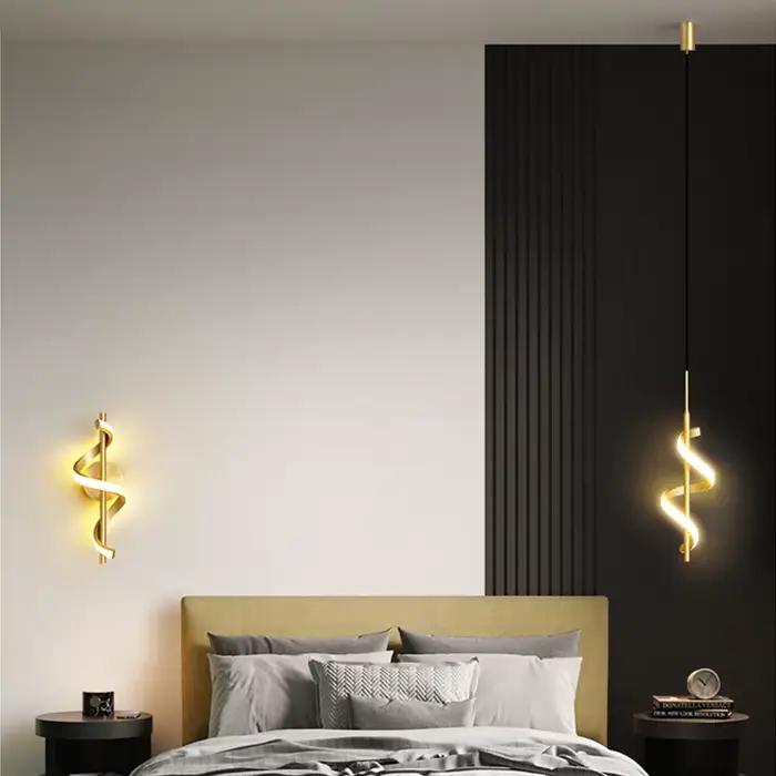 Lustre pendentif LED lampes suspendues pour plafond cuisine salon maison décoration lumières luminai