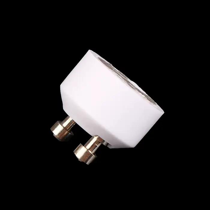 Base de douille en céramique de haute qualité GU10 à MR16, ampoule LED halogène G4 GU5.3 GY6.3 broch