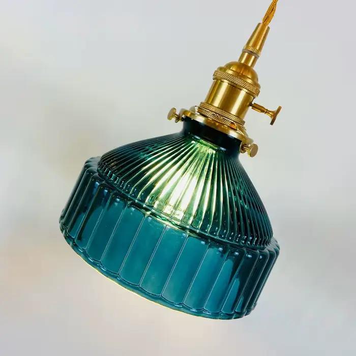 Plafonnier LED en Verre au Design Pastoral Japonais Moderne, Luminaire Décoratif de Plafond, Idéal p