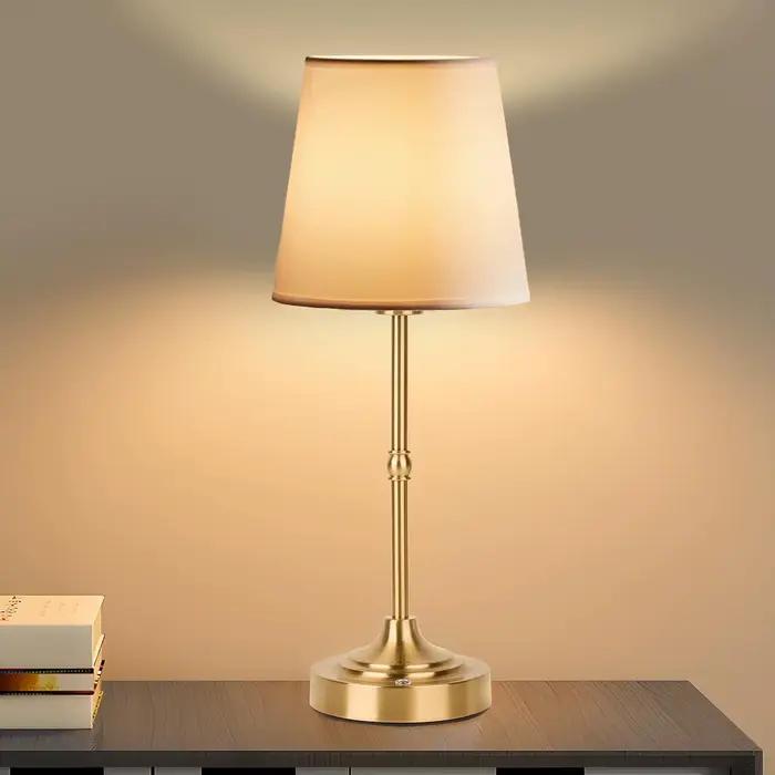 LED lampe de Table capteur tactile bureau veilleuse Rechargeable sans fil lampe de lecture pour Rest