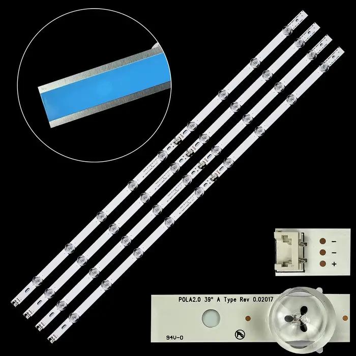 Bande de rétroéclairage LED 9 lampes pour TV 39 "39LN5100 INNOTEK POLA2.0 39 39LN5300 39LA620S 39LN5