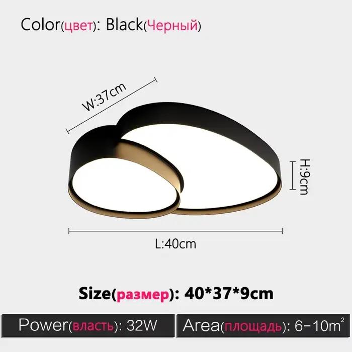 Moderne minimaliste créatif LED plafond lustre lampes Design Art Suspension suspension décor à la ma