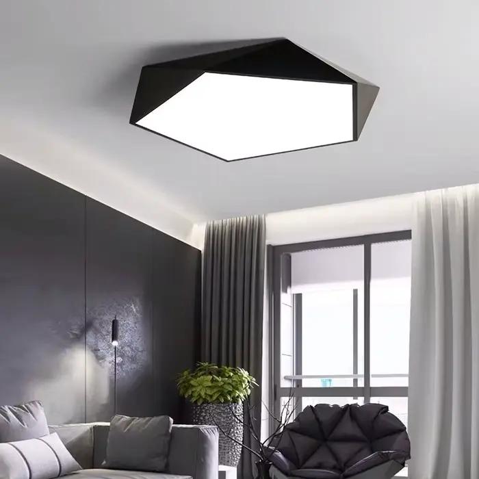 Plafonniers LED plafonnier moderne nordique Simple chambre salon luminaires pour chambre d'enfants é