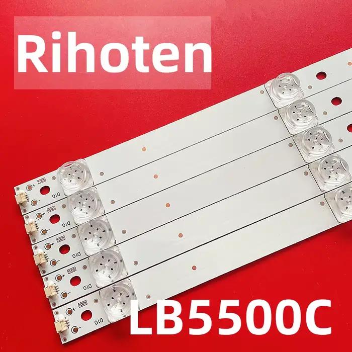 Nouvelles bandes de rétroéclairage LED 10LED pour téléviseur LC-55Q7030U LC-55Q7040U LC-55LBU711C LC