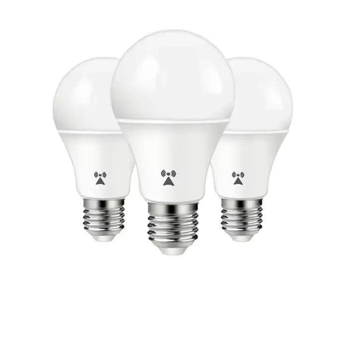 Ampoule LED à capteur E27 12W 15W 18W 20W, lampe intelligente du crépuscule à l'aube, AC220V, lumièr