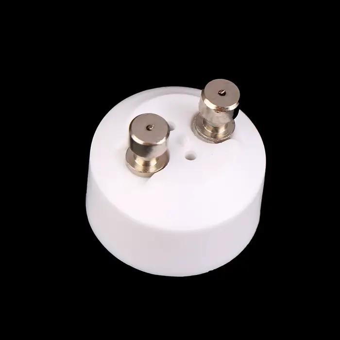 Base de douille en céramique de haute qualité GU10 à MR16, ampoule LED halogène G4 GU5.3 GY6.3 broch
