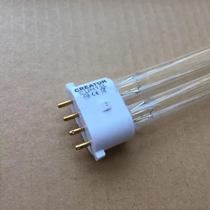 2G7 UV 11W 4 broches, lampes UVC 254nm pour Aquarium, 2G7 UVC 9W