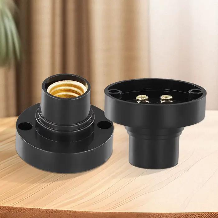 E14 Edison support de lampe ampoule vis douille Conversion douilles Surface fixation support de Base