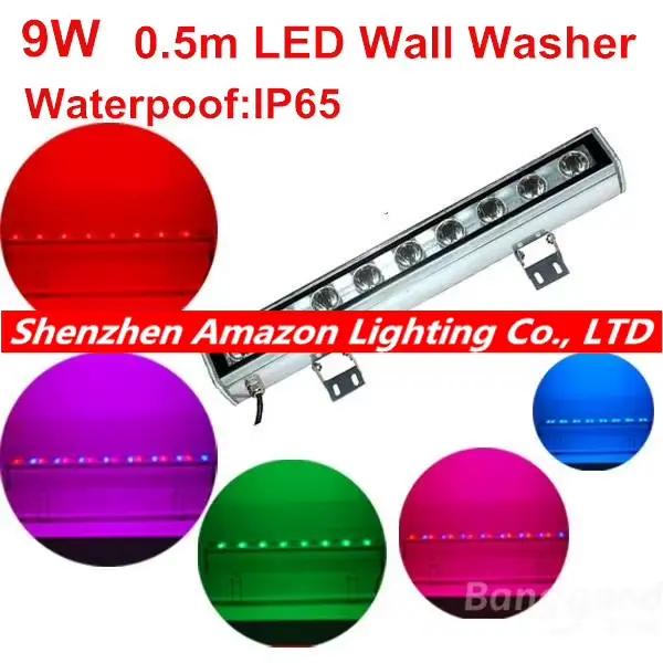 Lampe LED à large faisceau, imperméable conforme à la norme IP65, éclairage d'extérieur, applique mu