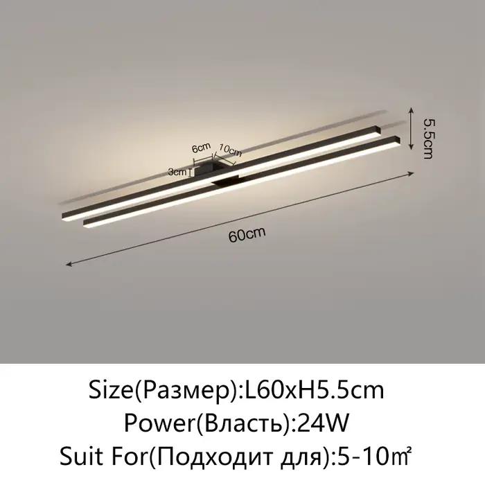 Plafonnier pour salon, décoration intérieure, éclairage de chambre à coucher, lustre LED moderne, re