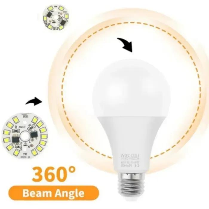 Lampe de patch d'ampoule LED, plaque SMD, technologie circulaire, source de lumière pour ampoule, AC