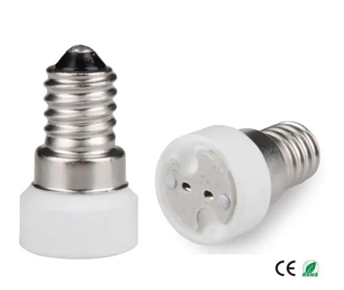 Base de lampe à bougie ue E14 à MR16 GU5.3 G4, adaptateur de prise de lumière halogène LED CFL, conv
