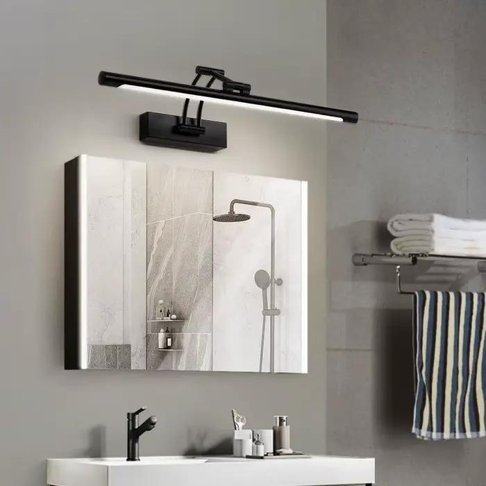 QUASHION salle de bain miroir applique LED métal pliable armoire applique luminaire nordique Simple 