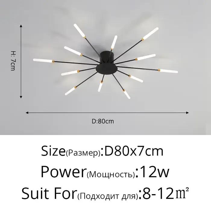 Moderne élégant simplicité rotatif stylo pointe en forme de LED plafonnier Art lampe créative pour s