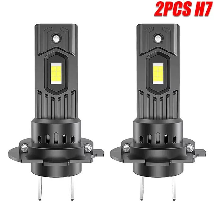 Ampoule LED H7 pour phare de voiture 1500000LM 6000K Haute Puissance CANBUS Mini Phare LED CSP Sans 