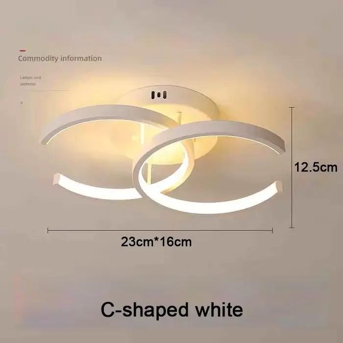 Plafonniers d'allée LED modernes Nodic éclairage domestique LED monté en Surface pour chambre salon 