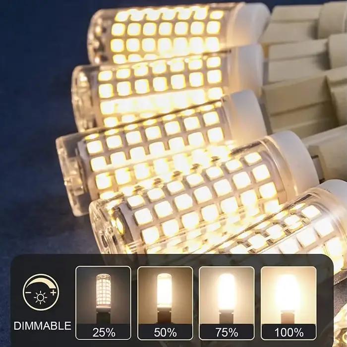 Ampoule de maïs LED G9 super lumineuse, céramique 690strada, sans filtre, lumière LED pour lustres e