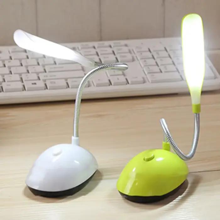 Lampe de nuit de lecture à LED, table flexible, interrupteur pliable, travail, étude, enfants, étudi