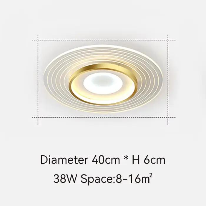 LED plafonnier 2025 nouveau rayé acrylique salon salle à manger couloir lumière minimaliste Ultra-mi