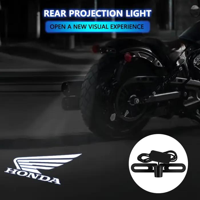 Lampe de bienvenue LED pour moto, projecteur HD, lampe modifiée pour Honda CBR CB400 CB650 FCBF CBR250RR CRF SH300 NC750, accessoires