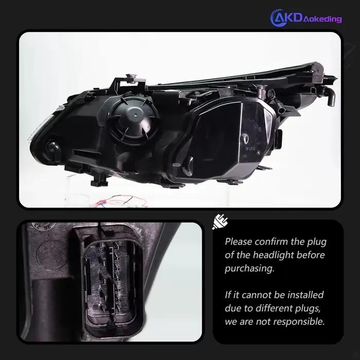Lumière de Sauna LED DRL Hella 5 SG, Lentille Hid H7 523i 530i, Œil d'Ange, Accessoires de Voiture pour BMW E60 2003-2010