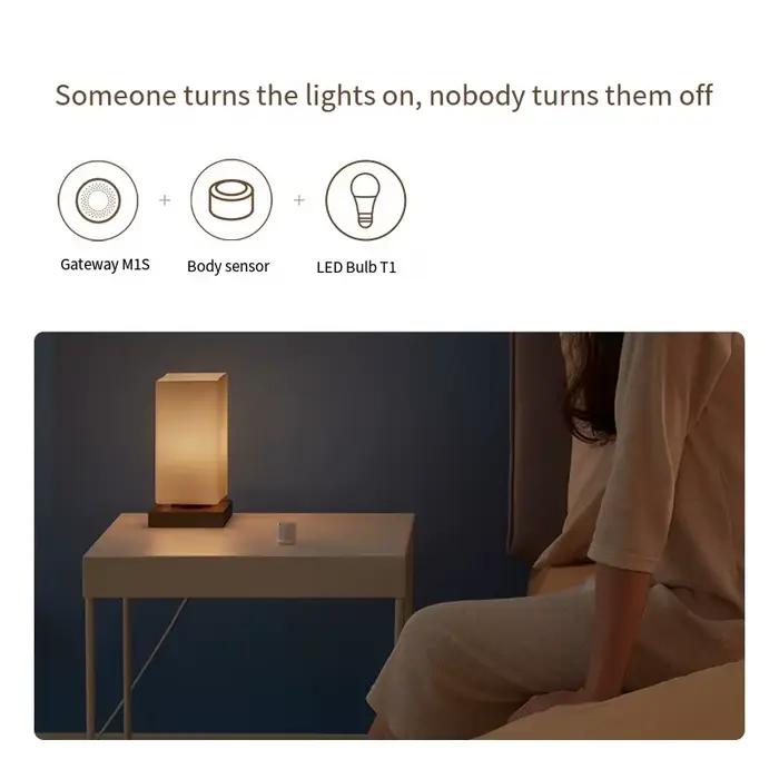 Aqara – ampoule LED connectée T1 Zigbee 3.0, E27, 2700K-6500K, 220-240V, lampe à distance avec application pour maison connectée Xiaomi mi home Homekit, nouveauté