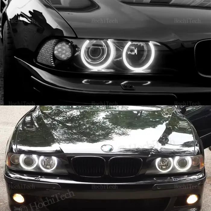 Pour BMW E39 E81 E82 E87 E88 X5 E53 E60 E61 E63 E64 X3 E83 100w LED Angel Eyes anneau lumineux phare Canbus
