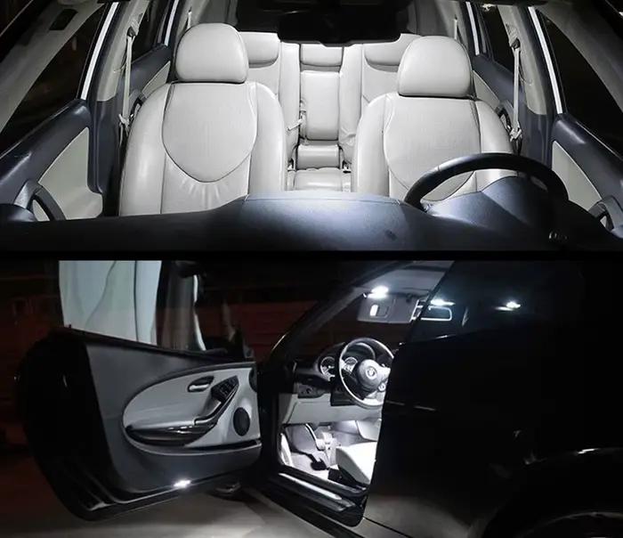 Éclairage intérieur LED Canbus pour Volkswagen, VW Touareg, 7L, 7P, 2003, 2005, 2007, 2008, 2010, 2011, 2012, 2015, 2018, Accessoires Auto