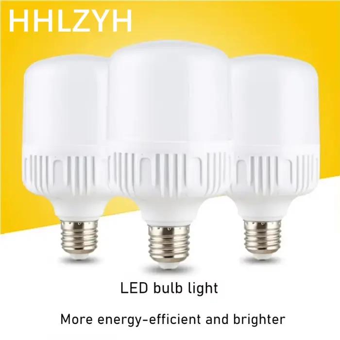 Ampoule LED 100W à vis E27 220V, lumière blanche à haute luminosité, sans scintillement, protection des yeux, dissipation thermique élevée