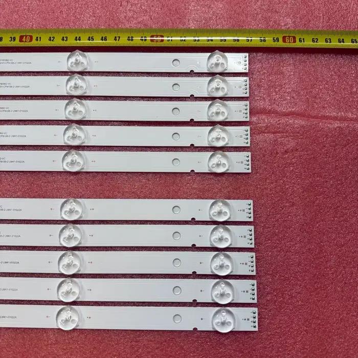 Bandes LED complètes 6LED pour SONY KD-55X8000H KD-55XH8096 KD-55XH8196 XBR-55X800H I-5500SY80062-VC LM41-01056 01022A