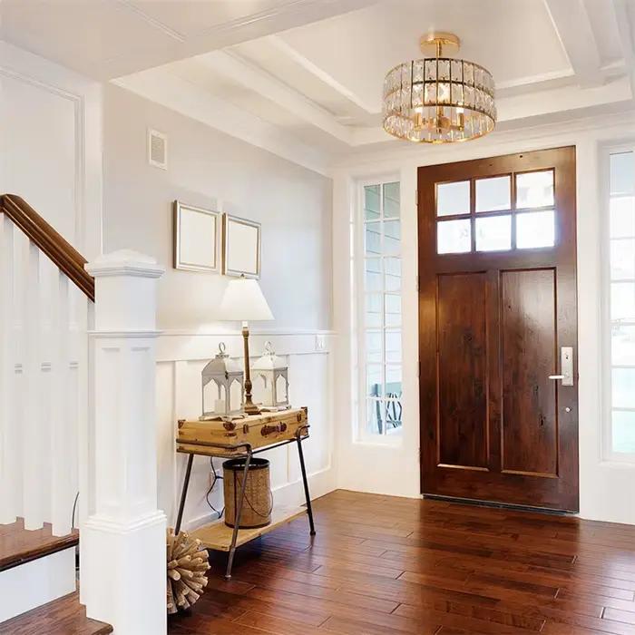 Lustre de plafond minimaliste pour couloir intérieur