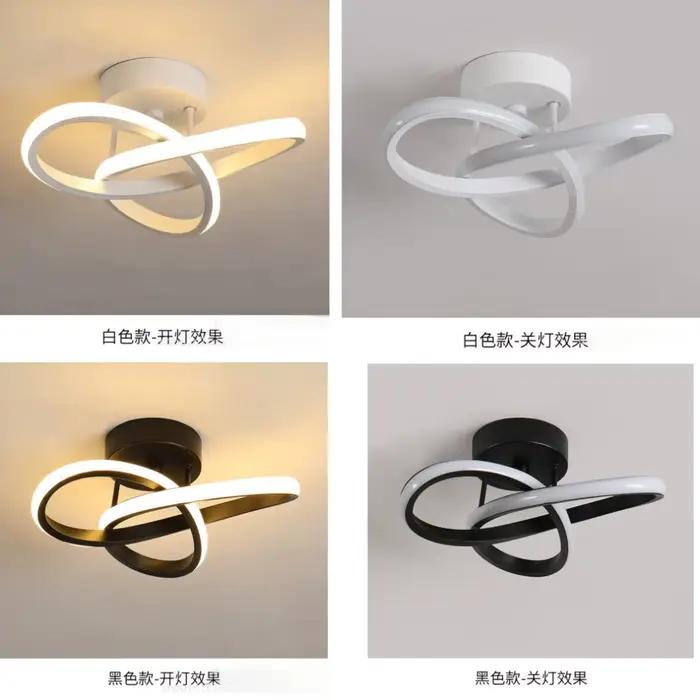 Plafonniers d'allée LED modernes Nodic éclairage domestique LED monté en Surface pour chambre salon couloir lumière