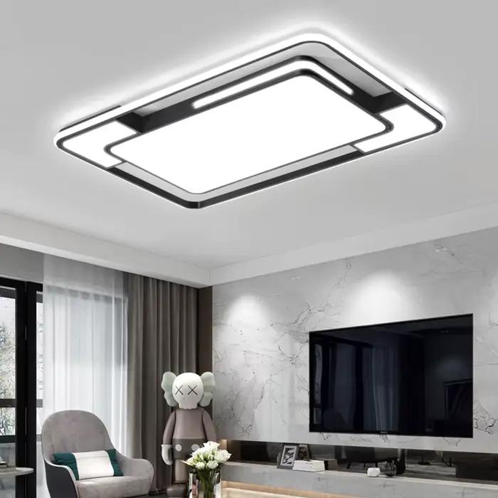 Salon LED plafonnier moderne Simple chambre salle à manger lumière nordique Lustre décoration de la maison éclairage