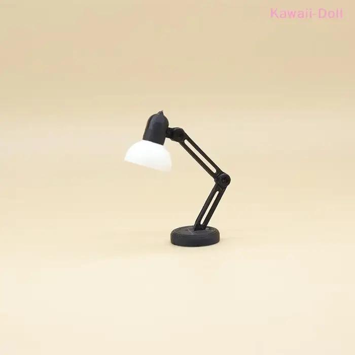 [DO] 1 pièce, lampe de bureau miniature pour maison de poupée 1/12, lampe de chevet, modèle de lampe de table de simulation pour la maison, décoration de meubles [DO]
