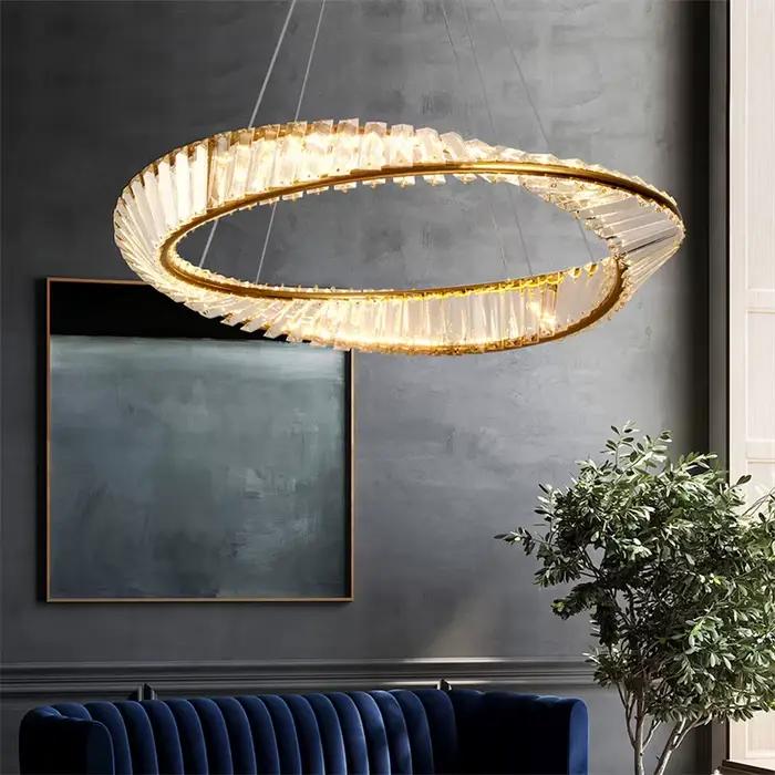 Plafonnier LED suspendu au design nordique moderne