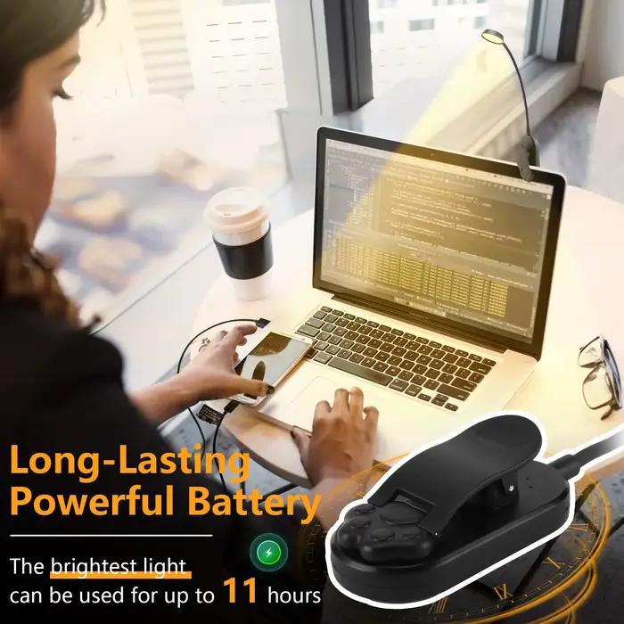 Lampe de bureau LED sans fil à intensité variable