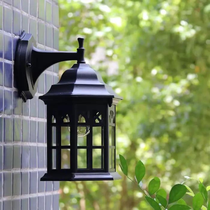Lampes et lanternes nordiques Simple balcon applique extérieure étanche terrasse applique Villa extérieur couloir magasin décoration