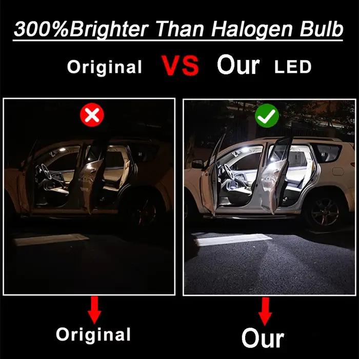 Lumière intérieure LED pour voiture, pour Volvo V40 V50 V60 V70 V90 V 40 50 60 70 90 1996 2000 2002 2008 2010 2015 2016 2018 2019, accessoires