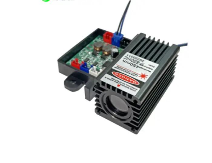 Faisceau grossier 638nm 200mw/300mw/500mW Laser rouge huit yeux secouer la tête lampe de scène tête Laser faisceau grossier