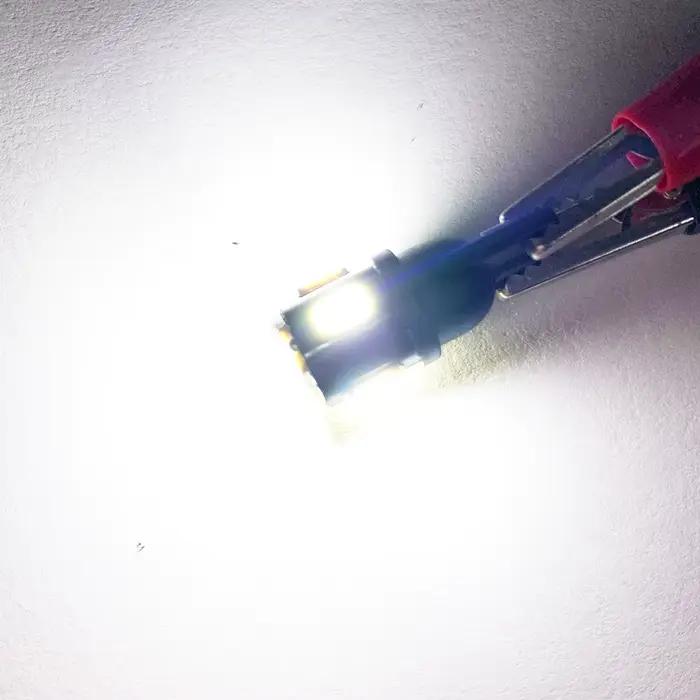 Ampoules Led Canbus W5W 100x T10, 168, 194, 6000K, lumière blanche de plaque d'immatriculation de lecture, éclairage d'intérieur de voiture, 12V
