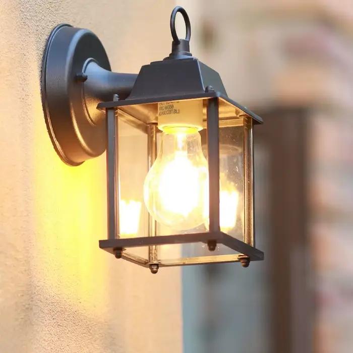 Style européen rétro mur LED lampe Villa maison extérieure éclairage étanche décoration applique murale cour couloir porche lampes