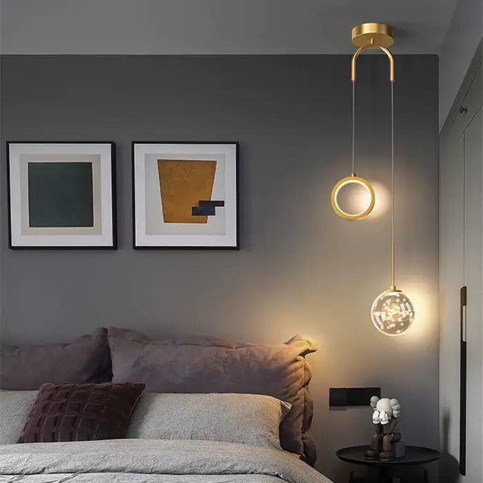 Lustre de chevet moderne minimaliste