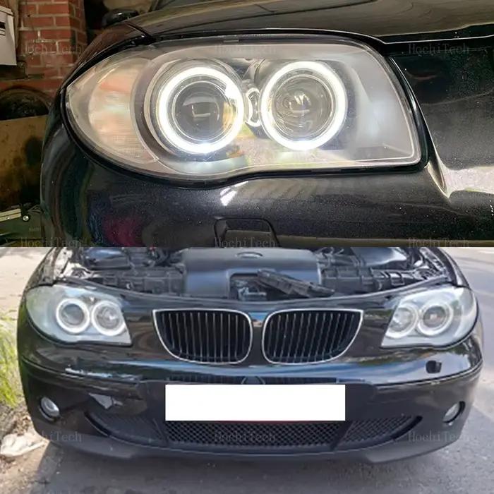 Pour BMW E39 E81 E82 E87 E88 X5 E53 E60 E61 E63 E64 X3 E83 100w LED Angel Eyes anneau lumineux phare Canbus