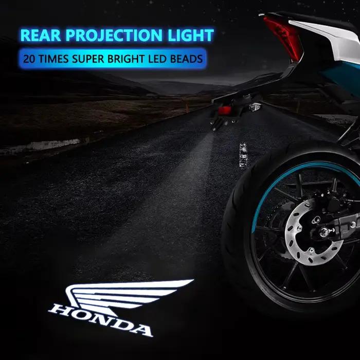 Lampe de bienvenue LED pour moto, projecteur HD, lampe modifiée pour Honda CBR CB400 CB650 FCBF CBR250RR CRF SH300 NC750, accessoires