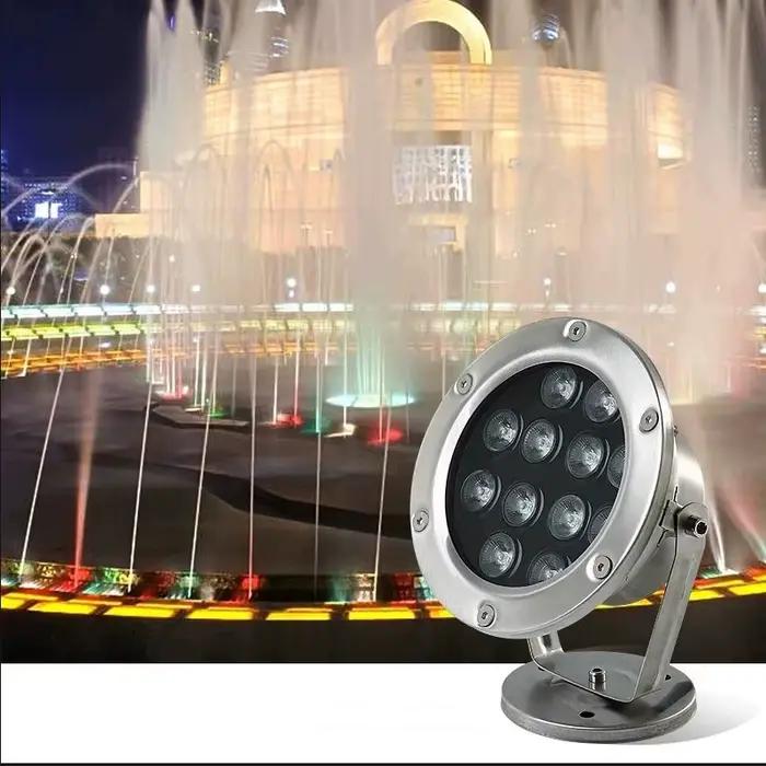 Led sous-marine 3W 9W 15W 18W 24W lumière étang Submersible IP68 lampe de nuit DC 24V extérieur jardin piscine fête paysage