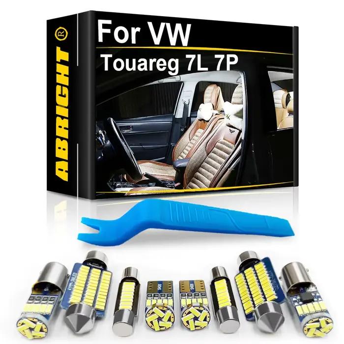 Éclairage intérieur LED Canbus pour Volkswagen, VW Touareg, 7L, 7P, 2003, 2005, 2007, 2008, 2010, 2011, 2012, 2015, 2018, Accessoires Auto