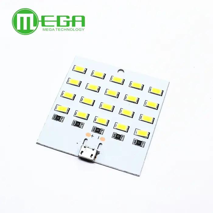 Panneau d'éclairage LED USB mobile, perles de lampe, éclairage de secours, 8, 12, 16/20