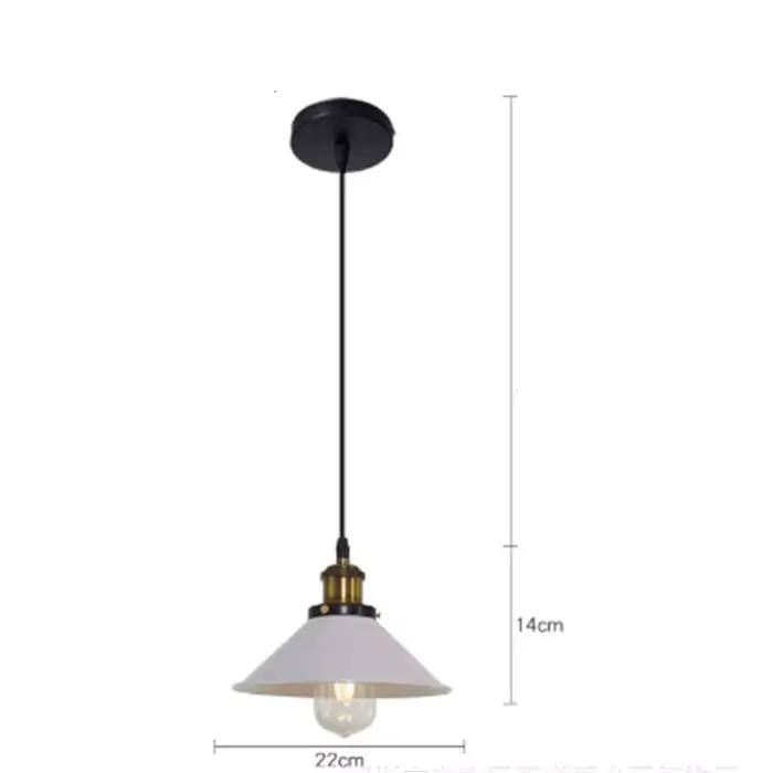 Lampes suspendues Vintage Loft russie suspension rétro lampe suspendue abat-jour pour cuisine salle à manger chambre éclairage à la maison E27