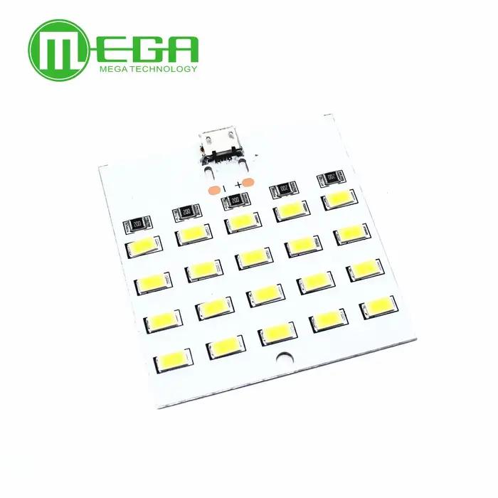 Panneau d'éclairage LED USB mobile, perles de lampe, éclairage de secours, 8, 12, 16/20
